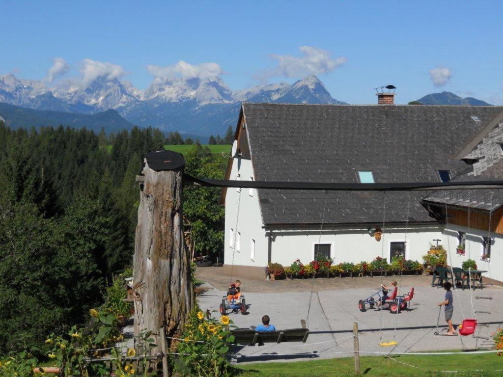 Familienbauernhof Imitz, Ferienwohnung シュピタル・アム・ピュールン エクステリア 写真